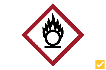 Oxidizing Warning