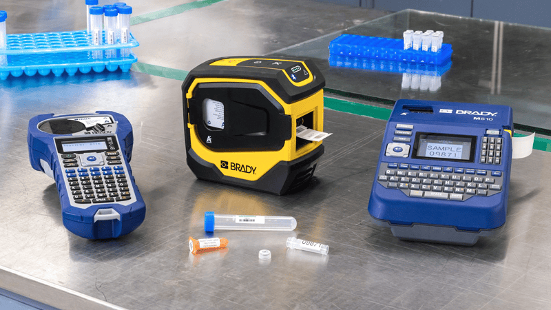 The M610-LAB and M510 printers.