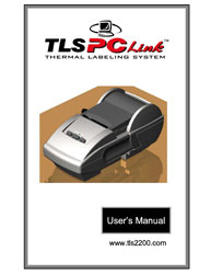 TLS PC Link user manual, opens in a new window.