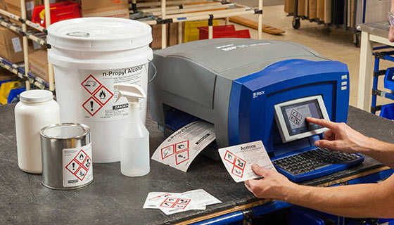 BBP85 Printing GHS Labels